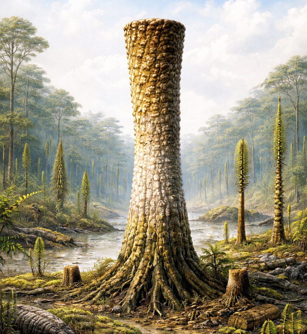 Drawing of prototaxites - IA